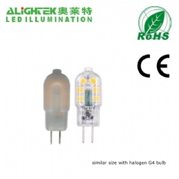 1.5W G4 LED bulbs with plastic cover