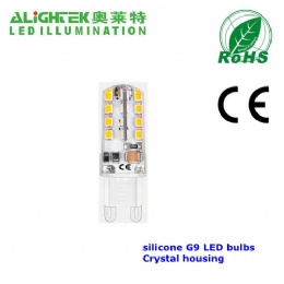 2W 200LM silicone crystal G9 LED capsule bulb