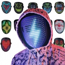 Face changing LED Mask for Adults and Children's Costume