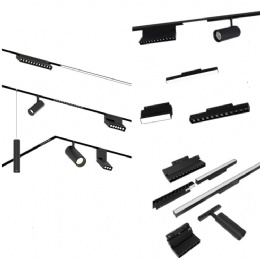 Magnetic LED Track Lighting Solution